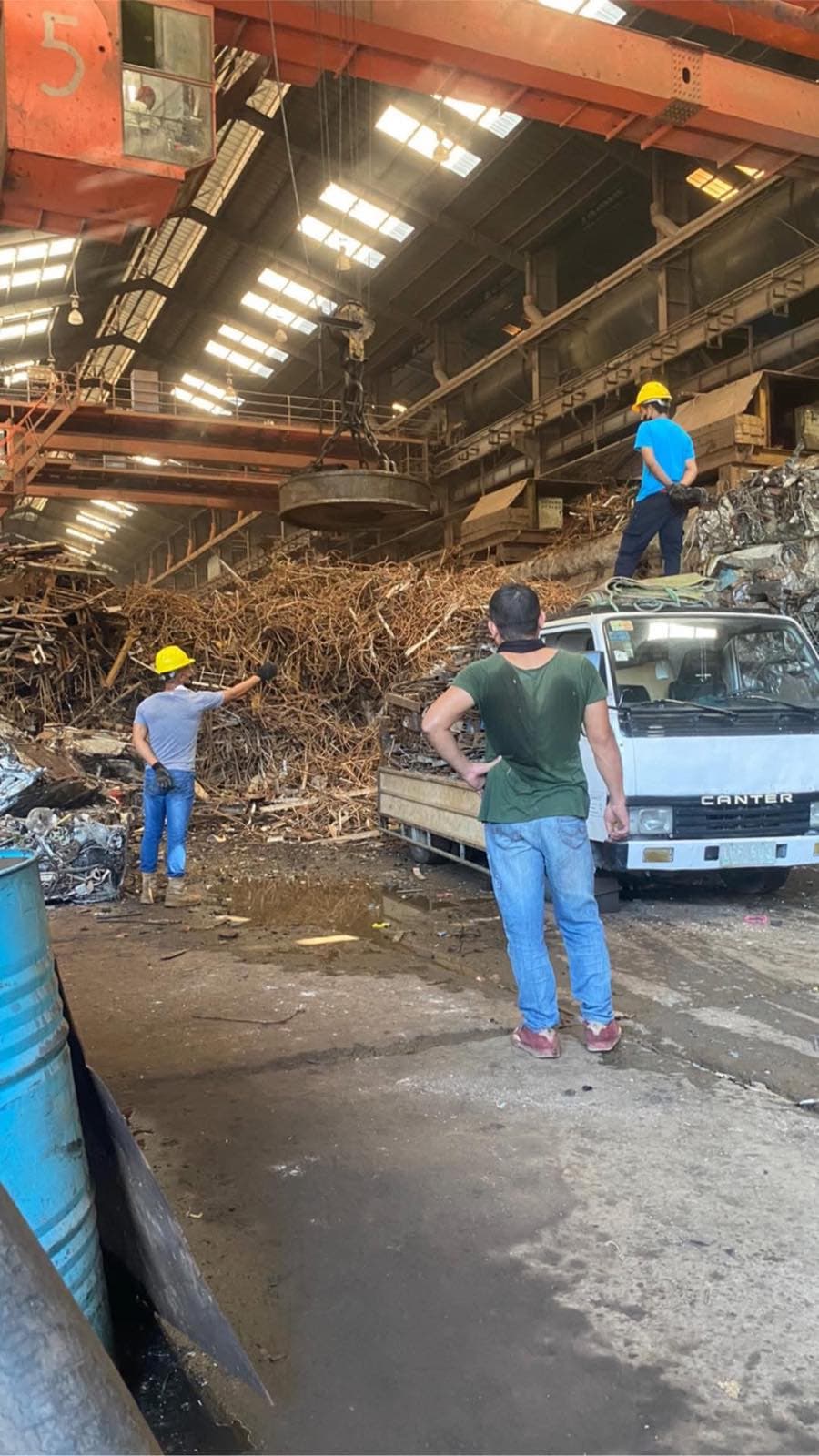 Our recycling facility